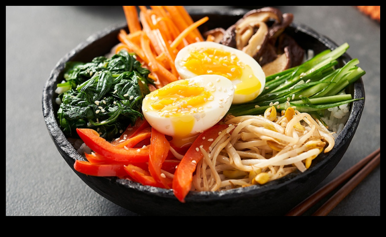 Bibimbap Bonanza: măiestrie coreeană în bolul de orez